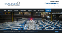 Desktop Screenshot of mayflower-engineering.co.uk